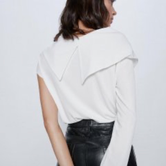 NWT Zara Asymmetrical Top - Picture 3 of 11